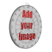 Voeg uw afbeelding toe om aan te passen dartbord (Voorkant Links)