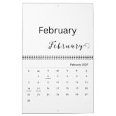 Voeg uw Afbeeldingen 12 maanden kostbare herinneri Kalender (Feb 2027)