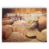 Voeg uw Bakkernaam toe - Details 20xx-lezen Kalender (Hoes)