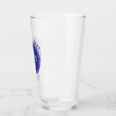 Voeg uw bedrijf toe logo Bar blue Glas (Links)