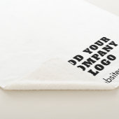 Voeg uw bedrijf toe Logo Bedrijfsevenementen Promo Sherpa Deken (3/4)