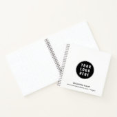 Voeg uw bedrijf toe Logo Corporate Giveaway Notitieboek (Binnen)