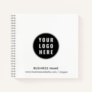 Voeg uw bedrijf toe Logo Corporate Giveaway Notitieboek