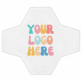 Voeg uw bedrijf toe Logo Modern Minimal Simple Voetbal (Enkel)