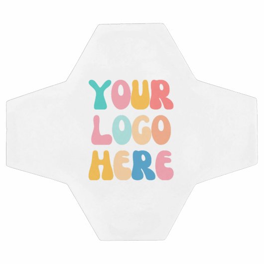 Voeg uw bedrijf toe Logo Modern Minimal Simple Voetbal (Enkel)