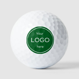 Voeg uw bedrijf toe Zakelijk logo golfen groen Golfballen