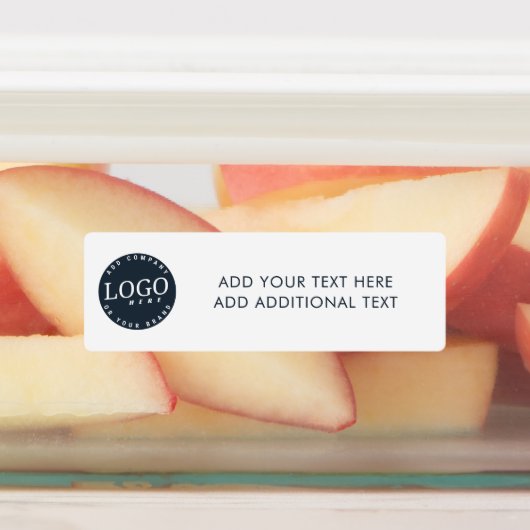 Voeg Uw BedrijfsLogo en de Tekst van de Douane toe Labels (Aangebracht)