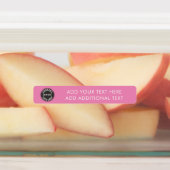 Voeg Uw BedrijfsLogo en de Tekst van de Douane toe Labels (Aangebracht)