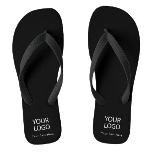 Voeg uw bedrijfslogo en tekst toe, op maat gemaakt teenslippers