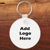 Voeg uw bedrijfslogo hier toe sleutelhanger (Voorkant)