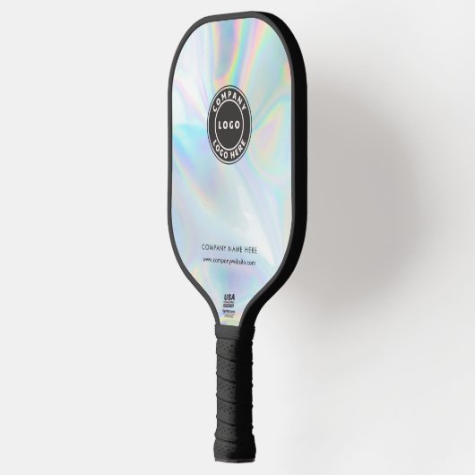 Voeg Uw BedrijfsLogo Holographic Medewerker toe Pickleball Paddle (Links)