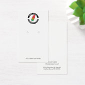 Voeg uw bedrijfsLogo toe de Aangepaste Vertoning v Visitekaartje (Bureau)