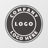 Voeg uw bedrijfslogo toe Eigenaar van het bedrijf Raamsticker (Vel)