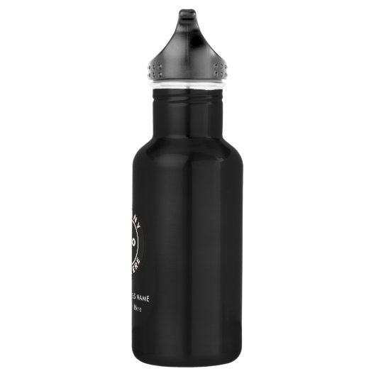 Voeg Uw BedrijfsLogo toe en de Douane van het Bedr Waterfles (Rechts)