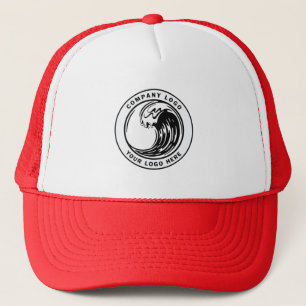 Voeg uw bedrijfsmerklogo toe Bedrijfslogo Trucker Pet