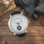 Voeg Uw Bedrijfsnaam van het Logo Bedrijfsbevorder Horloge<br><div class="desc">Branded Watches maken unieke promotionele cadeaus voor bedrijven. Personaliseer met uw bedrijfsnaam en logo. De logo horloges geven ook veel waardering voor de werknemers.</div>