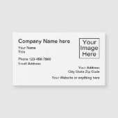 Voeg uw bedrijfsontwerp toe (Voorkant)