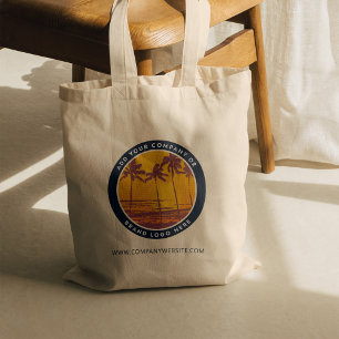 Voeg Uw BedrijfsWebsite van het Show van de Handel Tote Bag