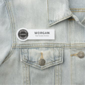 Voeg Uw BedrijfsWerknemers van de Logo toe Naamplaatje (In situ)