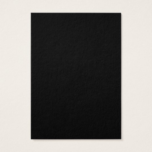 Voeg uw beeldscherm met eenvoudige zwarte oorkonde visitekaartje (Achterkant)