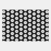 Voeg uw Bevordering van het Bedrijf van het Patroo Inpakpapier Vel (Voorkant 3)