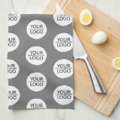 Voeg uw Bevordering van het Bedrijf van het Patroo Theedoek (Quarter Fold)