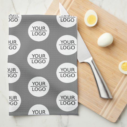 Voeg uw Bevordering van het Bedrijf van het Patroo Theedoek (Quarter Fold)