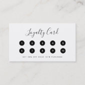 Voeg uw bewerkbare kleur aan de witte rand van het klantenkaartje (Voorkant)