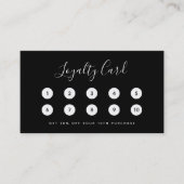 Voeg uw bewerkbare kleur aan de zwarte rand van de klantenkaartje (Voorkant)