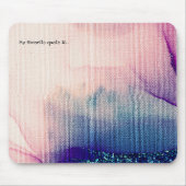 Voeg Uw Citaat of de Textuur van de Inkt van de Wa Muismat (Voorkant)