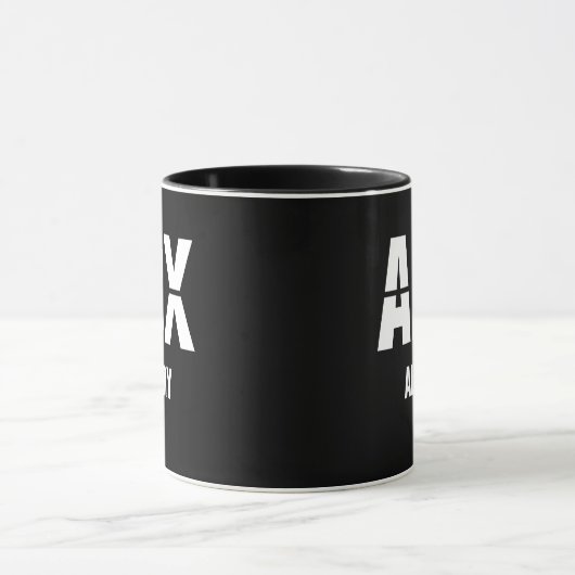 Voeg uw code & plaats toe - Luchthavencode ABX ALB Mok (Midden)