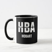 Voeg uw code & stad toe - Luchthavencode HBA HOBAR Mok (Links)