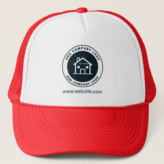 Voeg Uw Douane van de Logo van het Bedrijf toe Trucker Pet (Voorkant)