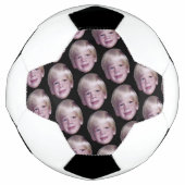 Voeg uw drijvende hoofdfoto toe - Small Pattern Bl Voetbal (Voorkant)