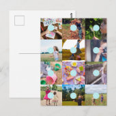 Voeg uw eigen 12 foto's kaart Pri toe (Voorkant / Achterkant)