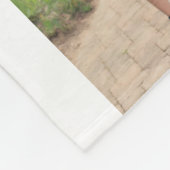 Voeg uw eigen 12 Foto's  tapebanket toe Fleece Deken (Hoek)