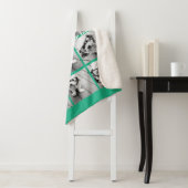 Voeg uw eigen 9 Foto's Collage toe — KAN groen bew Sherpa Deken (In situ)