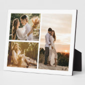 Voeg Uw Eigen Aangepaste 3 Foto Collage Toe Fotoplaat (Zijkant)