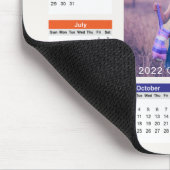 Voeg uw eigen aangepaste foto 2022-agenda toe | Mo Muismat (Hoek)