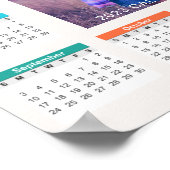 Voeg uw eigen aangepaste foto 2023-agenda toe | PO Poster (Hoek)