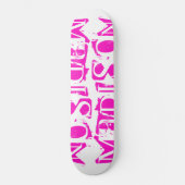 Voeg Uw Eigen Aangepaste Naam Persoonlijke Heet Ro Persoonlijk Skateboard (Voorkant)