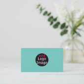 Voeg uw eigen Afbeelding aan aangepaste afbeelding Visitekaartje (Staand voorkant)