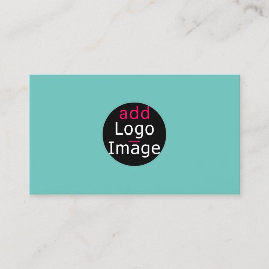 Voeg uw eigen Afbeelding aan aangepaste afbeelding Visitekaartje (Voorkant)