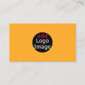 Voeg uw eigen Afbeelding aan aangepaste afbeelding Visitekaartje (Voorkant)