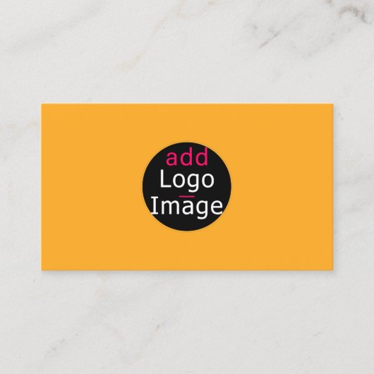 Voeg uw eigen Afbeelding aan aangepaste afbeelding Visitekaartje (Voorkant)