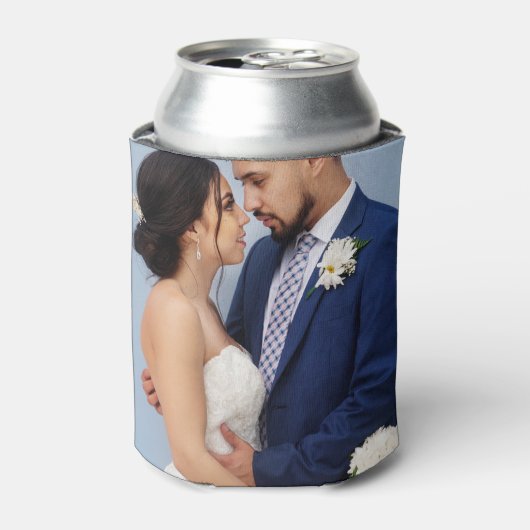 Voeg uw eigen Afbeelding aangepaste foto toe Blikjeskoeler (Blikje Voorkant)