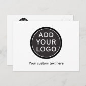 Voeg uw eigen afbeelding en tekstzaken toe briefkaart (Voorkant / Achterkant)