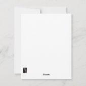 Voeg uw eigen Afbeelding kerstkaart toe (Achterkant)