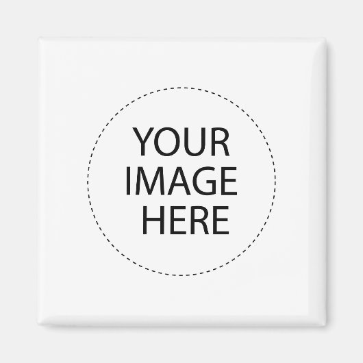 Voeg uw eigen Afbeelding of tekst toe Magneet (Voorkant)