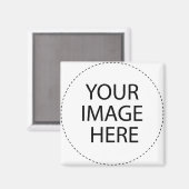 Voeg uw eigen Afbeelding of tekst toe Magneet (Voorkant / Achterkant)